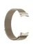 Techaks TCHS-28848 Galaxy Watch 6 Classic 47Mm Uyumlu Krd-01 Metal Zore Kordon-Pale Gold 1