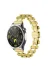 Techaks TCHS-30456 Galaxy Watch 46Mm Uyumlu Clo- Krd-96 22Mm Metal Kordon-Gold 1