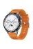 Techaks TCHS-30689 Huawei Gt2 46Mm Uyumlu Clo- Krd-102 22Mm Silikon Kordon-Turuncu 1