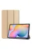 Techaks TCHS14844 Galaxy Tab S7 T870  Uyumlu Zore Smart Cover Standlı 1-1 Kılıf-Gold 1