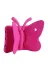 Techaks TCHS18474 Ipad 10.2 2021 (9.nesil)  Uyumlu Zore Butterfly Standlı Tablet Kılıf-Pembe Koyu 1