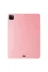 Techaks TCHS32045 Ipad Pro 11 2020 (2.nesil) Simli Parlak Görünümlü Uyumlu Zore Tablet Koton Kılıf-Pembe 2