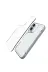 Techaks TCHS33487 Apple Iphone 16 Plus Kılıf Zore Magsafe Şarj Özellikli T-Max Magsafe Kapak-Şeffaf 3