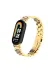 Techaks TCHS33911 Xiaomi Mi Band 8 Krd-04 Metal Kordon-Gold 1