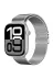 Techaks TCHS34348 Watch 40Mm Uyumlu Zore Krd-121 Metal Hasır Kordon-Gümüş 1