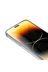 Tekno Dünya sda54654654as Iphone 15 Pro Max Uyumlu Tam Kapatan Şeffaf Nano Esnek Kırılmaz Cam Ekran Koruyucu 4