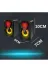 Teknolojimburada 003 Bilgisayar Hoparlörü Işıklı Rgb Led 3.5Mm Jack Usb Speaker 1+1 Oyuncu Ses Sistemi 2