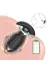 Telefon Kontrollü Titreşimli Anal Plug (Siyah) 3