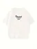 Thousand Baskılı Oversize Bisiklet Yaka T-shirt - Beyaz - S - Beyaz 2