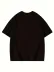 Thousand Baskılı Oversize Bisiklet Yaka T-shirt - Siyah - S - Siyah 3