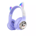 tisz1oyULQ Subzero Sw90 Bluetooth Renkli Kedi Kulaklık-Siyah 3