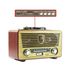 Torima M-115Bt Kumandalı Nostaljik Radyolu Bluetooth Hoparlör Kahverengi 1