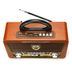 Torima M-115Bt Kumandalı Nostaljik Radyolu Bluetooth Hoparlör Kahverengi 3