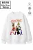 Trend Çocuk Kız Model Tam Kalıp Oversize Manifest Tasarım 2 İplik Pamuğa Pamuk Kumaş Sweatshirt 76 1