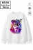 Trend Çocuk Kız Model Tam Kalıp Oversize Manifest Tasarım 2 İplik Pamuğa Pamuk Kumaş Sweatshirt 103 1