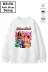 Trend Çocuk Kız Model Tam Kalıp Oversize Manifest Tasarım 2 İplik Pamuğa Pamuk Kumaş Sweatshirt 75 1