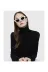 TrendMilano 1001 Cat Eye Beyaz Kadın Güneş Gözlüğü 1