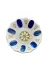 Tria P25812S7347 Ml104M Melamin Mavi Kahveci Çay Tabağı 6 Lı 1