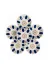 Tria P25812S7347 Ml104M Melamin Mavi Kahveci Çay Tabağı 6 Lı 2