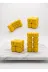 TURSAV3D SRI-KTLC-TRSV1 Sarı Katlaç - Infinity Cube Sonsuz Stres Küpü - Sonsuz Döngü Oyuncağı - Sari 1