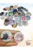 Tu&Se Candles BUTON ROZET 58MM 15 ADET 58Mm Kişiye Özel Rozet 15 Adet 2