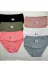 Tutku PRA-11874431-1746 12' Li Fitilli Bikini Külot Kombin 1