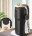 Tutma Askılı Siyah Renkli Dereceli Akıllı Termos 450ML 2