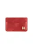 twingold KC03001 İsme Özel Yatay Kartlık - %100 Rainbow Deri - A011001 - Kırmızı 4