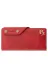 twingold KC03007 İsme Özel Dikey Çıtçıtlı Uzun Cüzdan - %100 Rainbow Deri - A010006 - Kırmızı 3