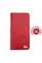 twingold KC03008 İsme Özel Dikey Uzun Cüzdan - %100 Rainbow Deri - A010007 - Kırmızı 1