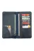 twingold KC03008 İsme Özel Dikey Uzun Cüzdan - %100 Rainbow Deri - A010007 - Lacivert 2