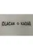 Üçel 839393938 “Olacak O Kadar” Yapişkanli Araç Sticker Yazi-Araç Arkasi Yazi-Oto Cam Etiket Sticker Yazi 1