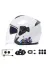 UCUZTEKNO TYCDBA7E66DFFFF3C768CF910 Çift Telefon Destekli Motosiklet Kask Bluetooth Kulaklık 4