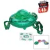 UFO MODELİ RENKLİ MİKA KRİSTAL SULUK MATARA PİPETLİ - TAŞIMA ASKILI 550ML ( HERHANGİ BİR RENK  GÖNDERİLİR )  (4745) 2