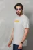 Unisex Basic Bisiklet Yaka Oversize T-Shirt - Gri - S - Gri 2