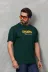 Unisex Basic Bisiklet Yaka Oversize T-Shirt - Yeşil - S - Yeşil 2