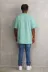 Unisex Baskılı Oversize T-Shirt - Mint Yeşili - XL - Mint Yeşili 2
