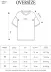 Unisex Bisiklet Yaka Baskılı Double Oversize T-Shirt - Siyah - M - Siyah 3