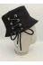 Unisex K Pop Tasarım Bağcıklı Bucket Şapka... 3