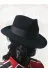 Unisex Michael Jackson Kaşe Fötr Şapka 1