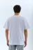 Unisex Oversize Düz Bisiklet Yaka T-Shirt - Beyaz - S - Beyaz 2