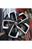 Universal 2837382628373 Renault Megane/fluence Uyumlu 15 Inç Beyaz Çıtalı Jant Kapağı 4'lü Takım Amblem Hediyeli 1