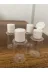 Uygar UT7-0034 500 Adet 30 Ml Şeffaf Plastik Şişe + Flip Top Kapak Dezenfektan Şişesi Açmalı Kapak 2