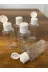 uygarsarı UYSAB-9909 100 Adet 50 Ml Şeffaf Plastik Şişe + Flip Top Kapak Dezenfektan Şişesi  Açmalı Kapak 1