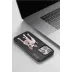 Venco İphone 14 Pro Max Perma Desenli Kapak - Siyah 4