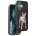 Venco İphone 16 Perma Desenli Kapak - Siyah 1