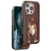 Venco İphone 16 Pro Perma Desenli Kapak - Kahverengi 1