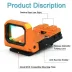 Vism Flipdot Reflex M2 Red Dot Sight - Katlanabilir 22mm Reflex Nişangâh 4