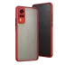 Vivo Y53S Kılıf Montreal Silikon Kapak - Kırmızı 1