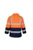 Vizwell VWJK05T Reflektörlü 300D Oxford Çift Renk Parka Yağmurluk Turuncu 2